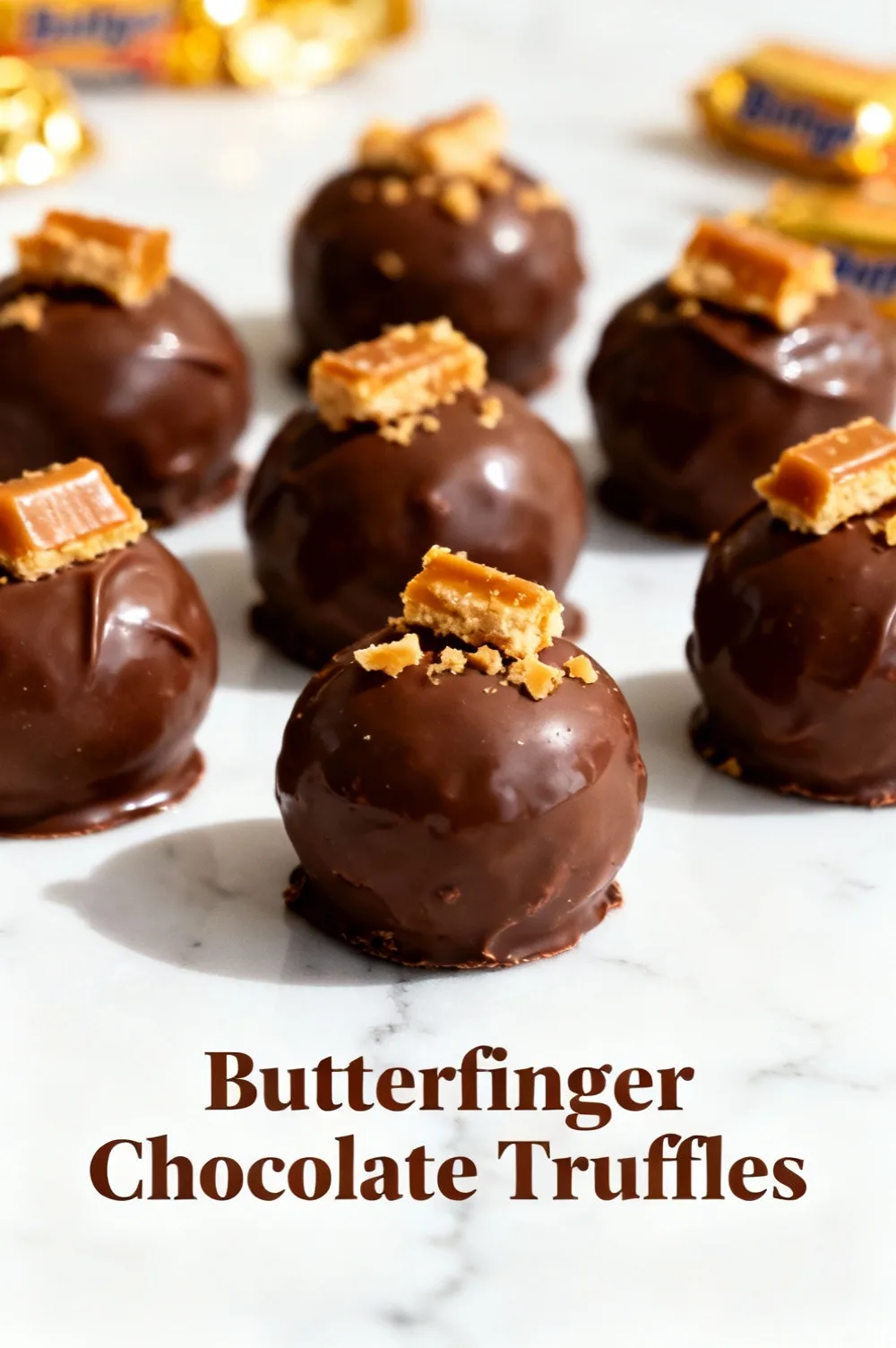 Butterfinger Chocolate Truffles