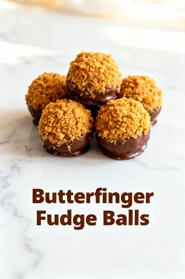 Butterfinger Fudge Balls