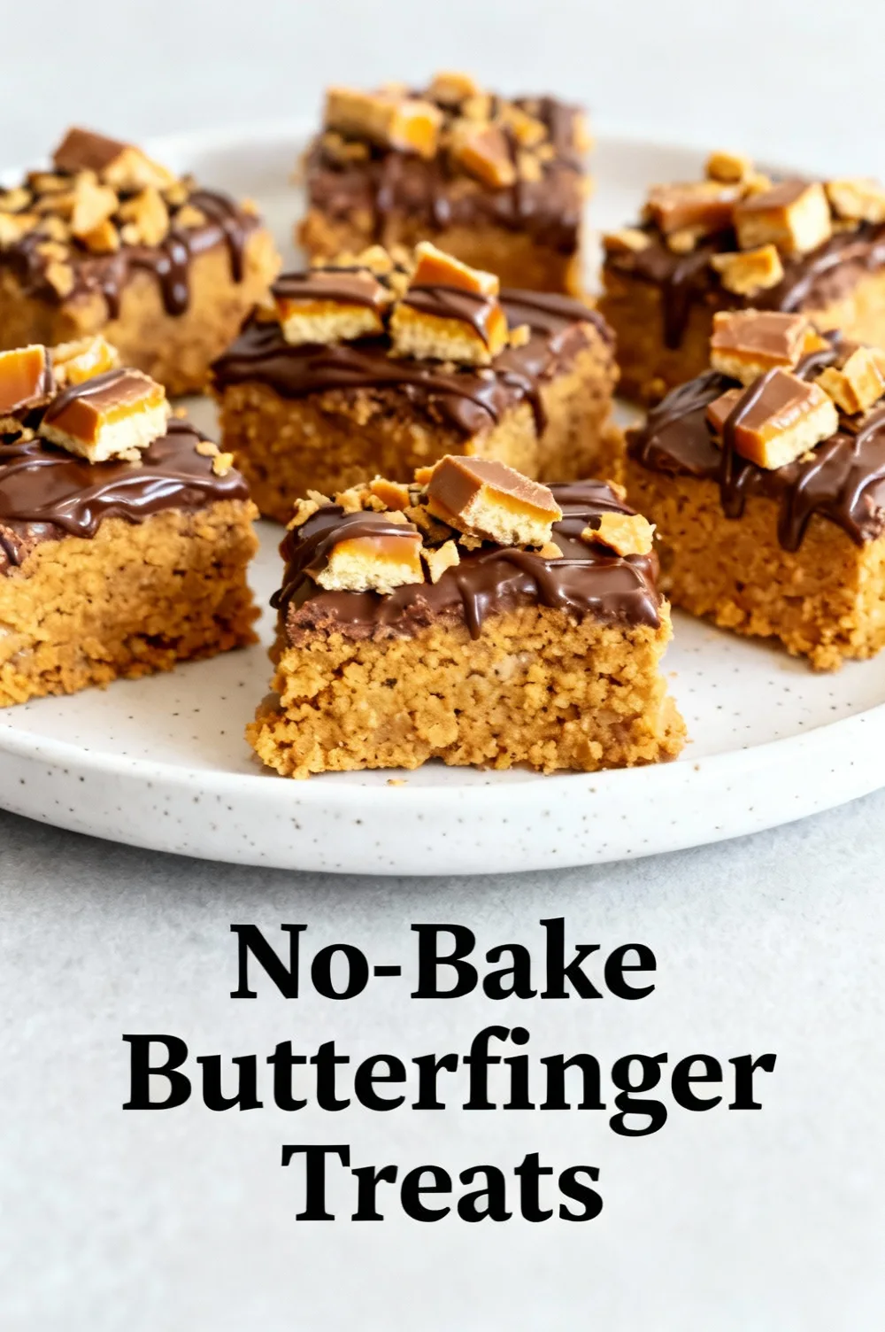 No-Bake Butterfinger Treats