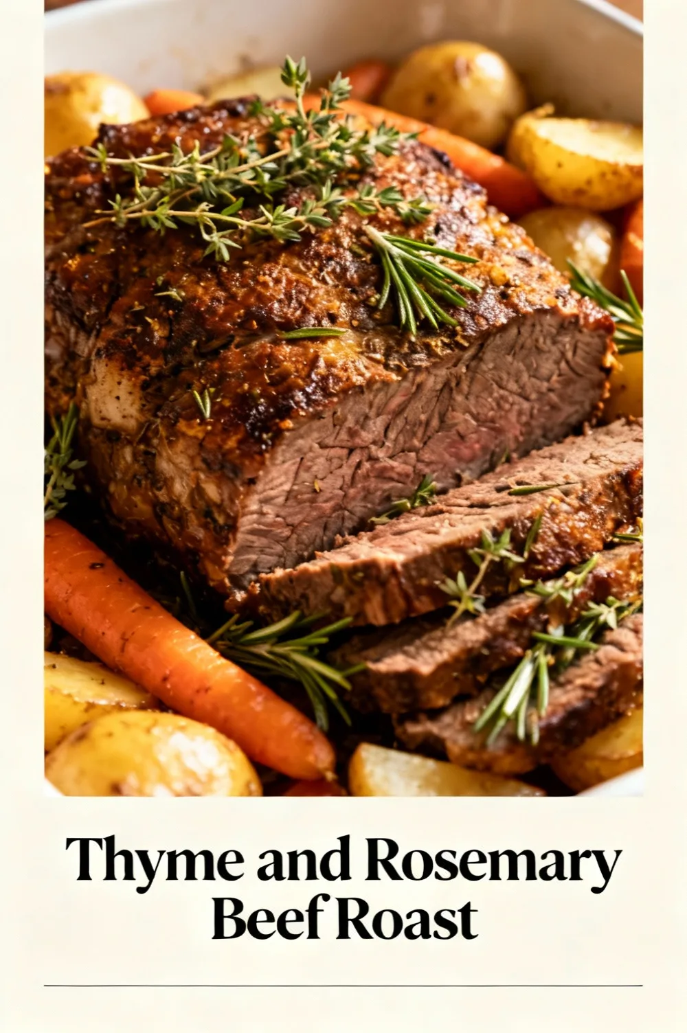 Thyme and Rosemary Beef Roast