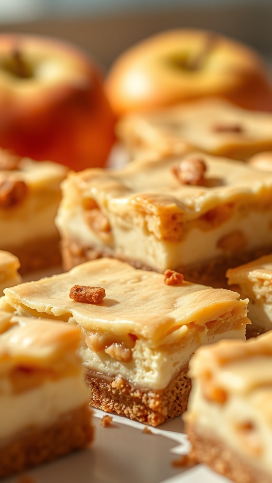 Apple Pie Cheesecake Squares