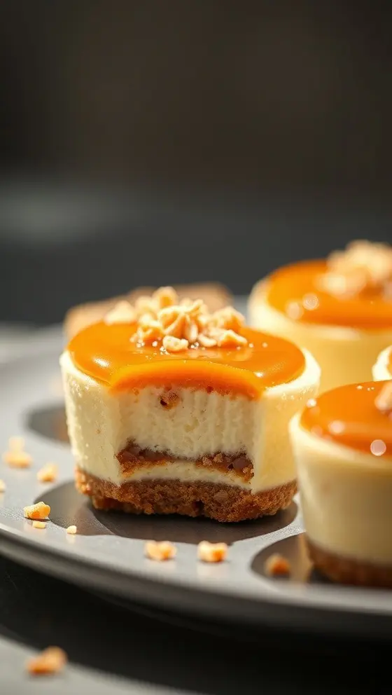 Caramel Orchard Cheesecake Bites
