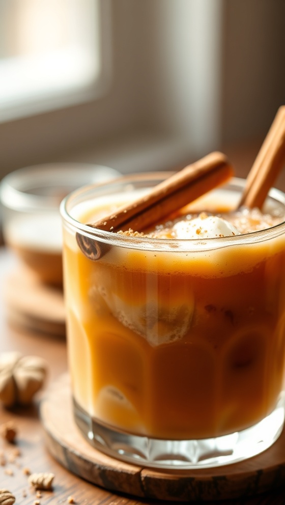 Cinnamon Gingerbread Sip