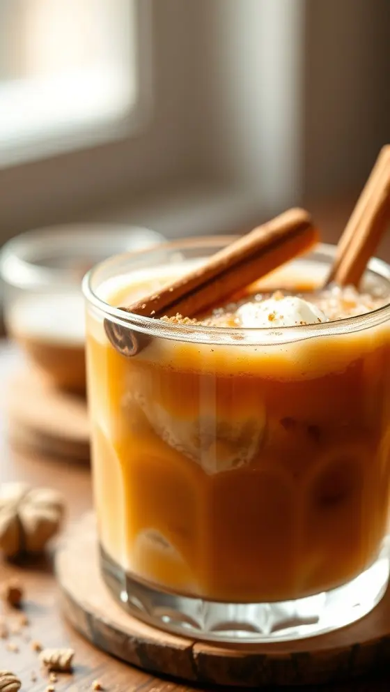 Cinnamon Gingerbread Sip