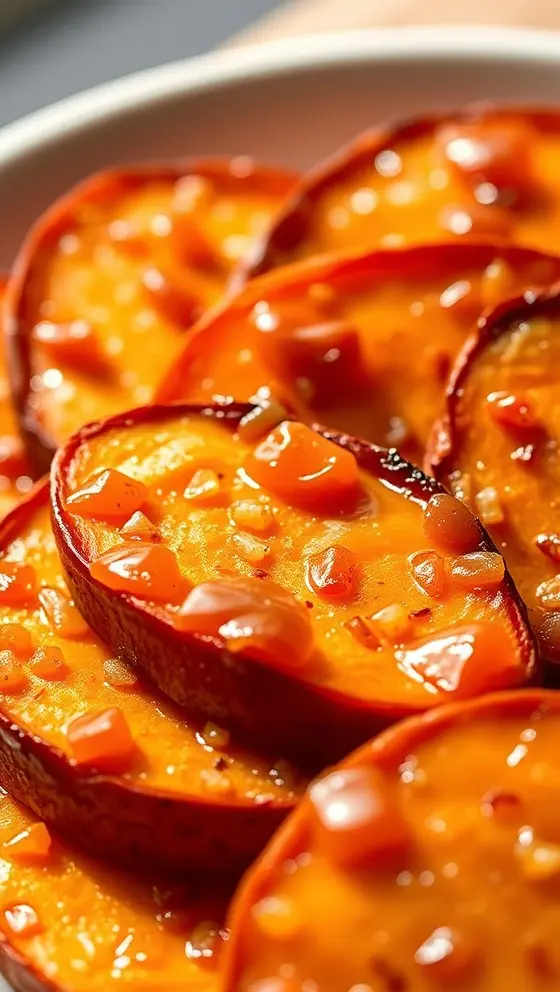 Easy Maple-Glazed Sweet Potato Slices