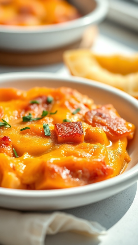 Easy Scalloped Sweet Potatoes