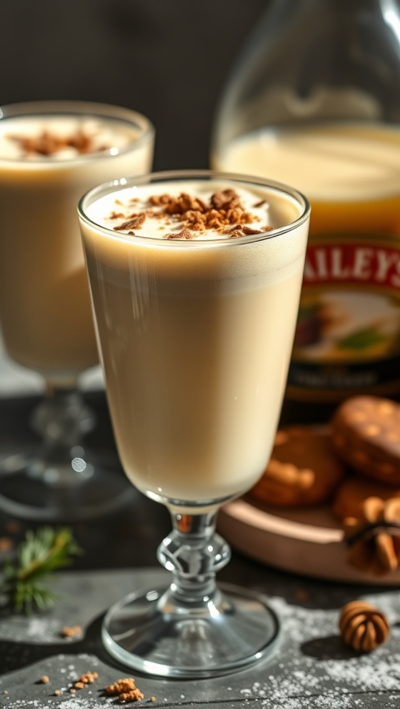 Eggnog with Baileys
