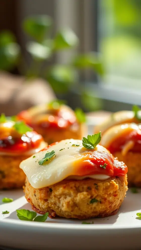 Italian Chicken Parmesan Bites