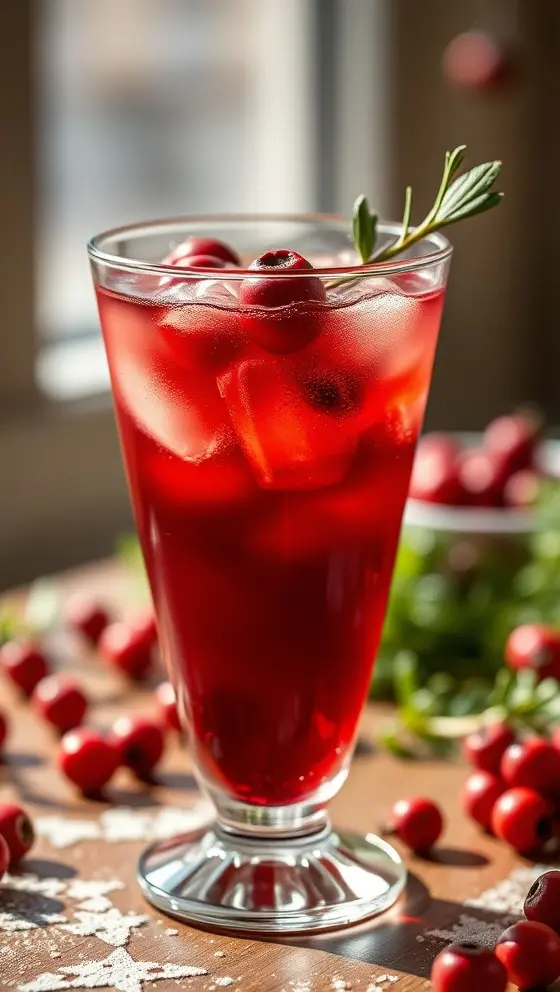 Merry Mistletoe Cocktail