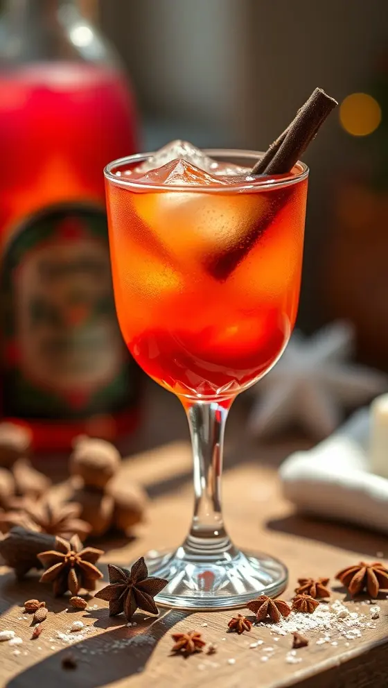 Mischievous Elf Spiced Cocktail
