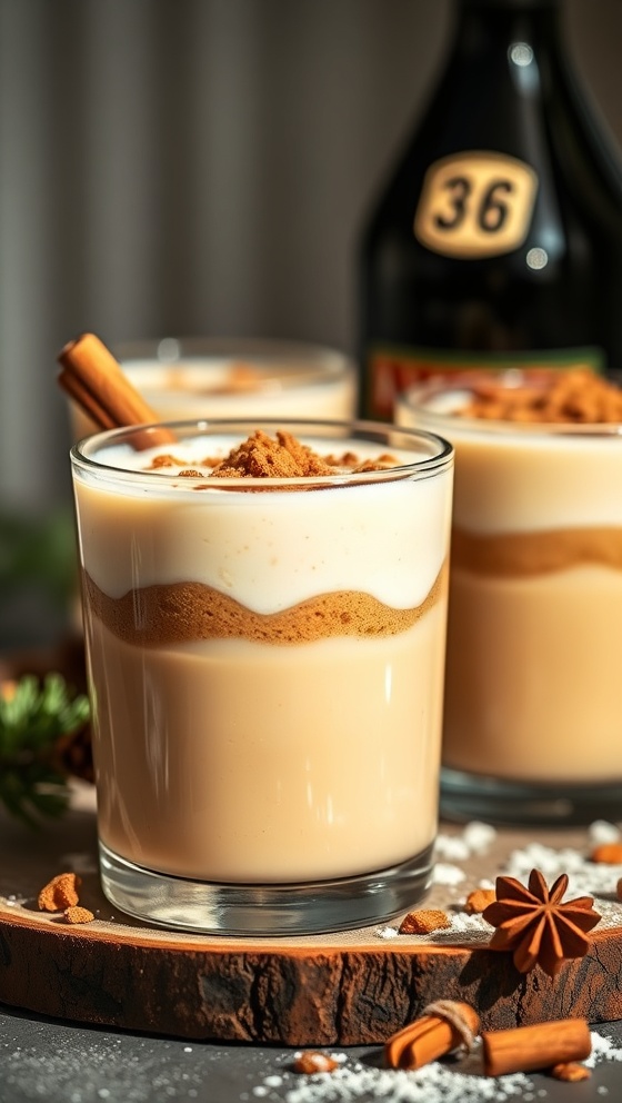 Nutmeg Baileys Holiday Nog