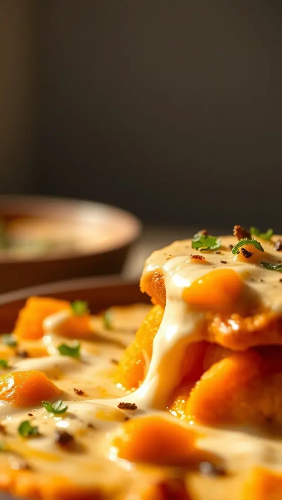 Simple Creamy Sweet Potato Bake