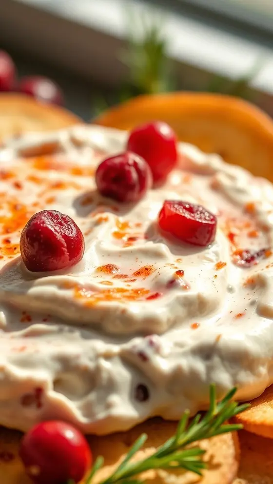 Baked Cranberry Cream Cheese Dip Festive Appetizer Recipe