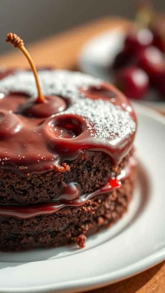 Decadent Chocolate Cherry Cake Recipe Easy Dessert