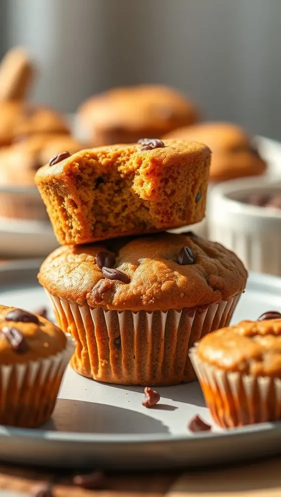 Flourless Pumpkin Muffins Recipe Easy Healthy Snack