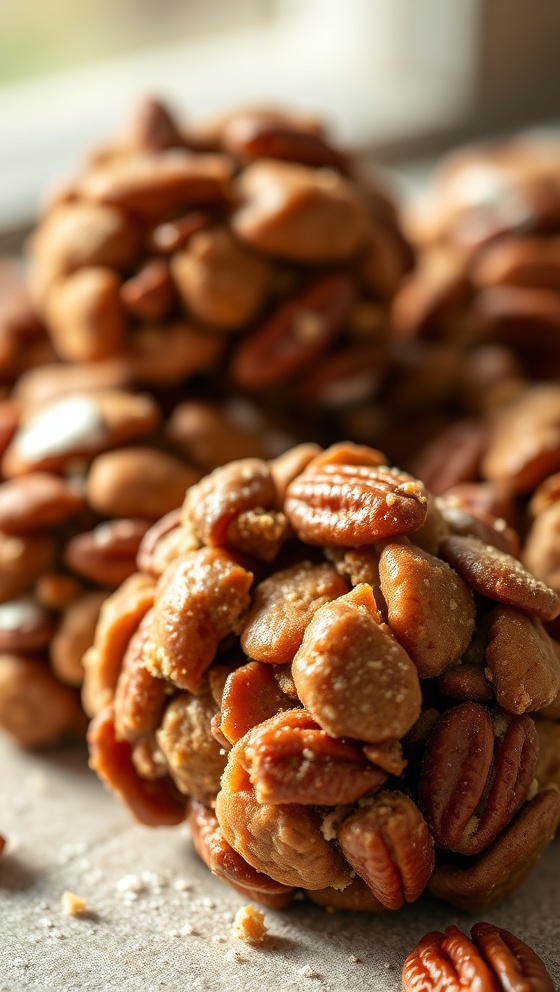 New Orleans Pecan Clusters Decadent Sweet Treats