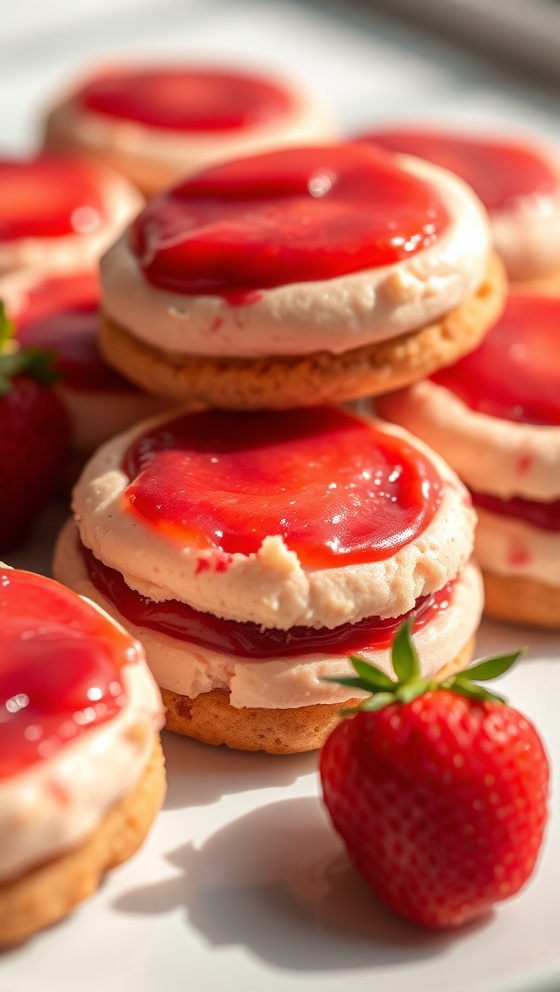 Strawberry Cheesecake Cookies Irresistible Sweet Treats