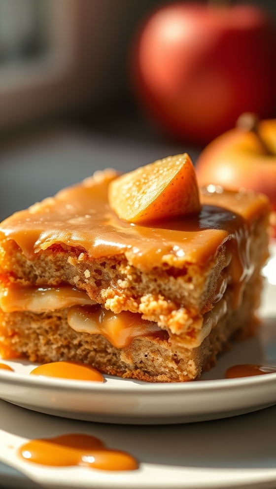 Swedish Apple Cake Recipe Rich Caramel Dessert Treat