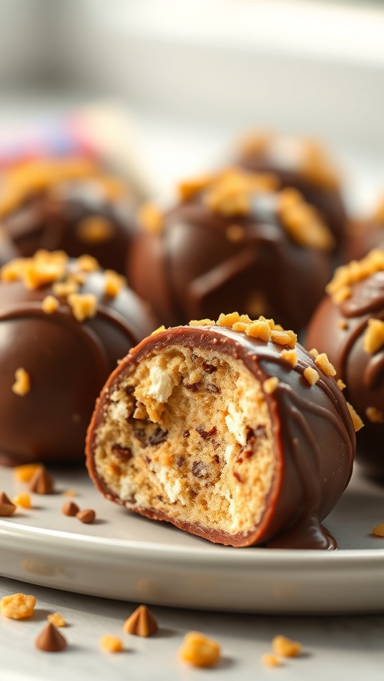 Butterfinger Balls Easy No Bake Sweet Treats