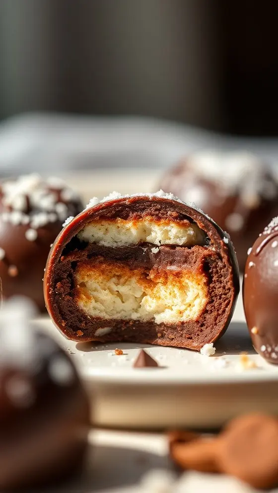 Chocolate Cheesecake Crunch Truffles Easy Recipe