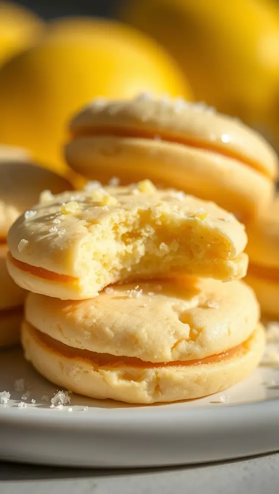 Luscious Lemon Heaven Cookies Best Dessert Treat