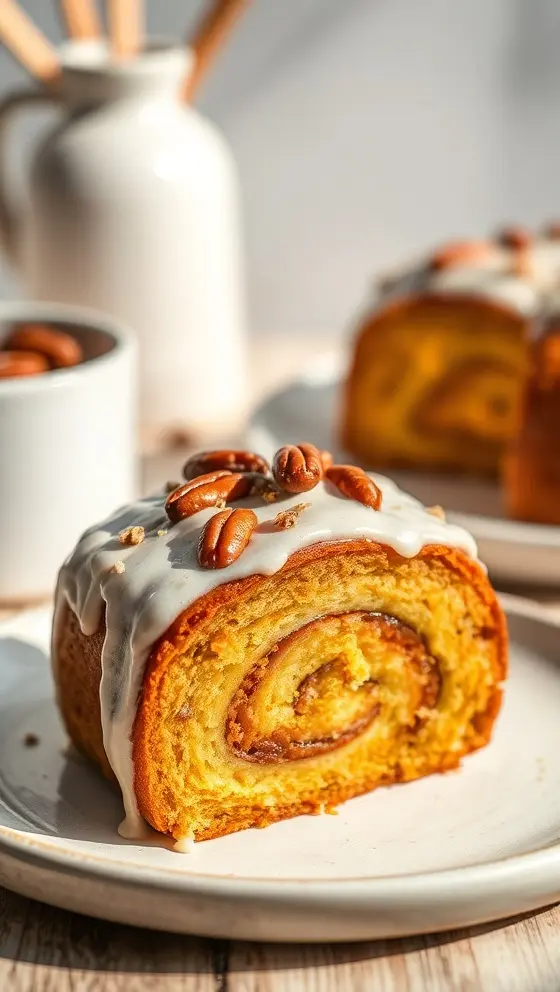 Pumpkin Pecan Honey Bun Cake Easy Fall Dessert
